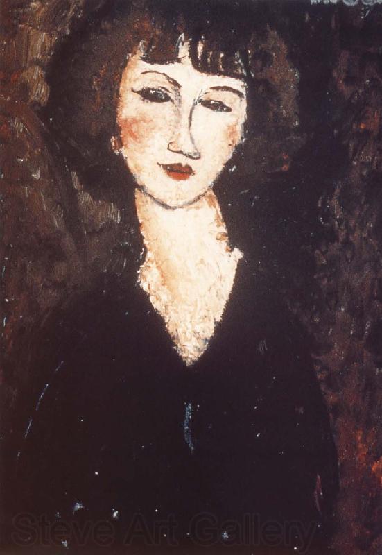 Amedeo Modigliani Girl from Mountmartre Spain oil painting art
